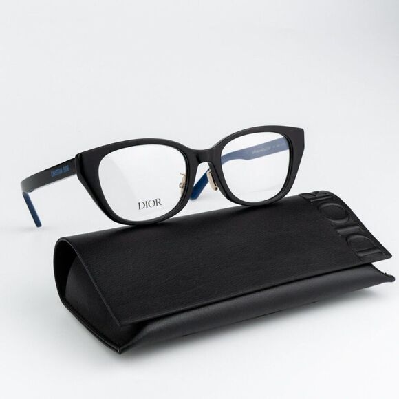 NEW Dior LAPARISIENNEDIORO S4F 1000  Black Blue Women Eyeglasses - Picture 2 of 11
